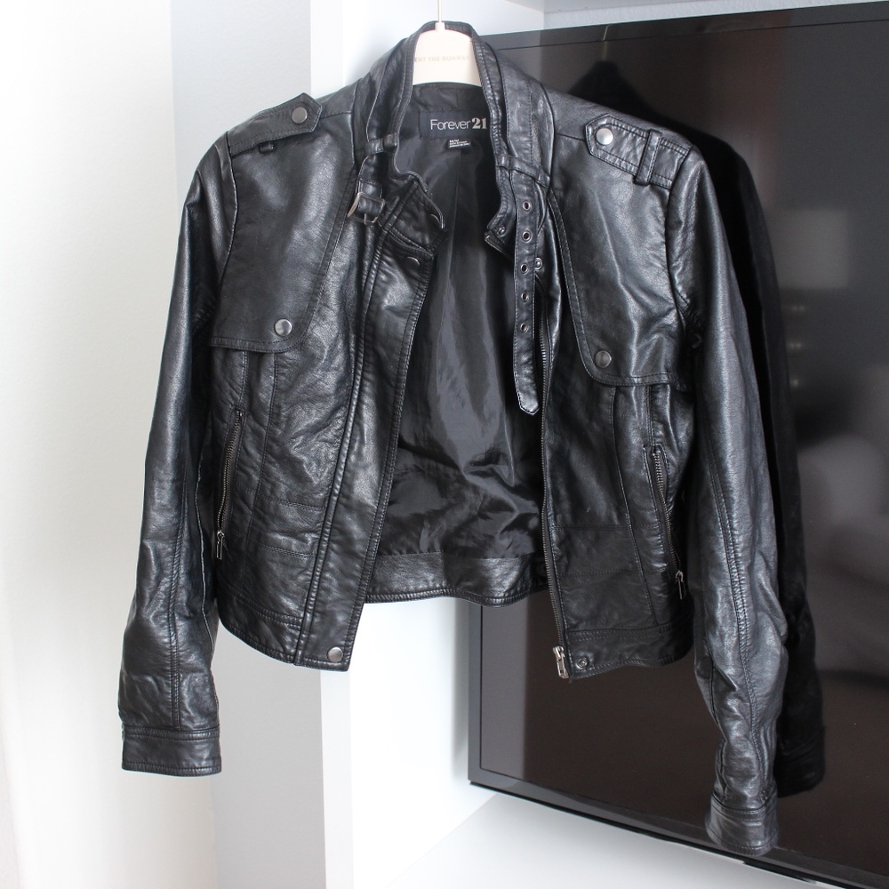 Forever 21 Faux Leather Jacket